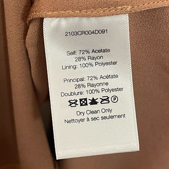 VERONICA BEARD Peony Padded Shoulder Handkerchief Dress - Picture 5 of 5